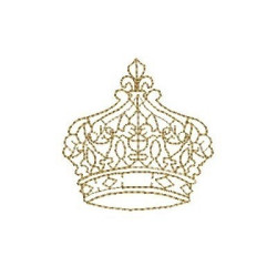Embroidery Design Crown 4