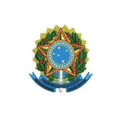 Embroidery Design República Federativa Escudo Simples
