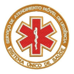 Matriz De Bordado Samu Serviço único De Saúde
