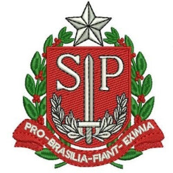 Embroidery Design Escudo Governo Do Estado De São Paulo