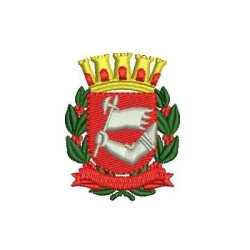 Embroidery Design Município De São Paulo Simplificado