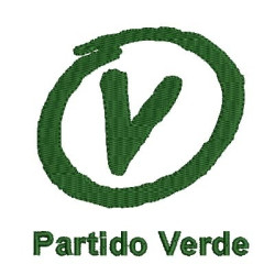 Diseño Para Bordado Partido Verde
