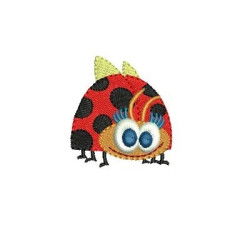 Embroidery Design Ladybug