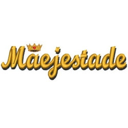 Matriz De Bordado Mãejestade