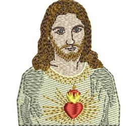 Embroidery Design Jesus 2