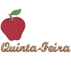 Matriz De Bordado Quinta Feira