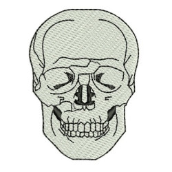 Embroidery Design Skull