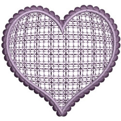 Embroidery Design Heart Chess