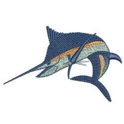 Embroidery Design Marlin 2