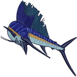 Embroidery Design Marlin 3