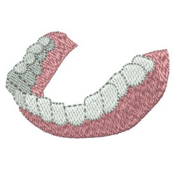 Embroidery Design Dental Implant