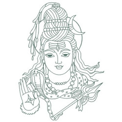 Embroidery Design Shiva Without Written