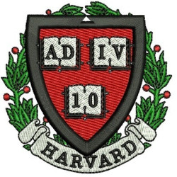 Embroidery Design Harvard