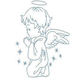 Embroidery Design Angel