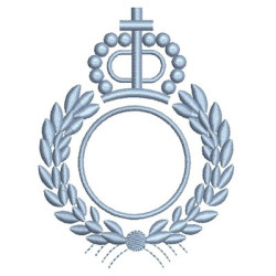 Matriz De Bordado Moldura Vazia Média