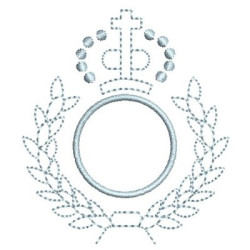 Matriz De Bordado Moldura Vazia Pequena