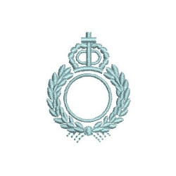 Matriz De Bordado Moldura Vazia Pequena 4