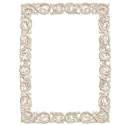 Matriz De Bordado Moldura Retangular 18 Cm