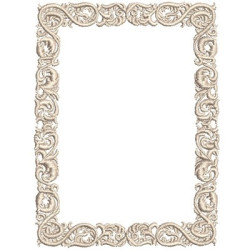 RECTANGULAR FRAME 10 CM