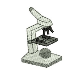 Embroidery Design Clinical Analysis Microscope