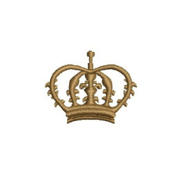 Embroidery Design Crown