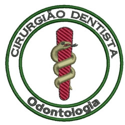 Matriz De Bordado Cirurgião Dentista Odontologia