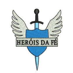 Diseño Para Bordado Heroes De La Fe