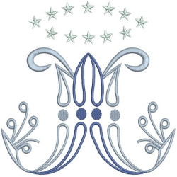 Matriz De Bordado Mariano 4