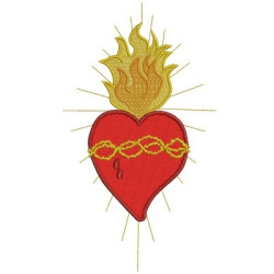 Embroidery Design Sacred Heart