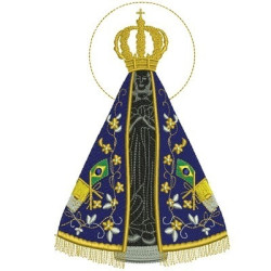 Matriz De Bordado Nossa Sra. Aparecida 19 Cm