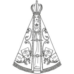 NUESTRA SEÑORA APARECIDA 20CM