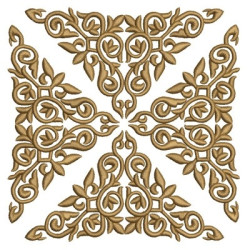 Embroidery Design Malta Cross 13.5 Cm