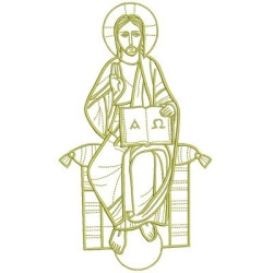 Embroidery Design Jesus