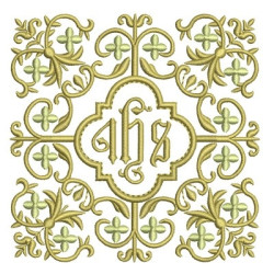 Matriz De Bordado Jhs 12 X 12 Cm Ponto Cheio 2