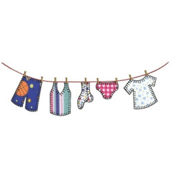 CLOTHESLINE 18 CM