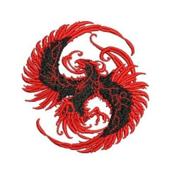 Embroidery Design Phoenix