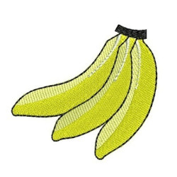 Matriz De Bordado Banana