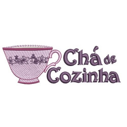 Matriz De Bordado Chá De Cozinha