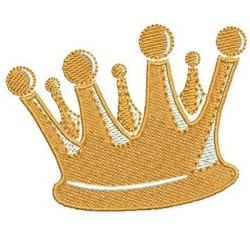 Embroidery Design Crown 12