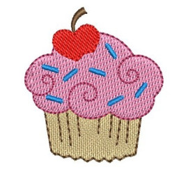 Matriz De Bordado Cupcake 2