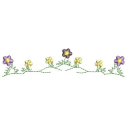Matriz De Bordado Jardinzinho