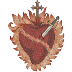 IMMACULATE HEART OF MARY 24 CM