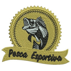 Matriz De Bordado Pesca Esportiva I