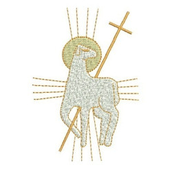 Embroidery Design Lamb 10 Cm