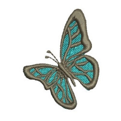 Matriz De Bordado Borboleta Voando