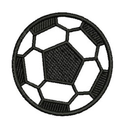 Matriz De Bordado Bola De Futebol 3