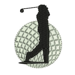 Matriz De Bordado Golf