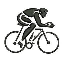 Matriz De Bordado Ciclista 1