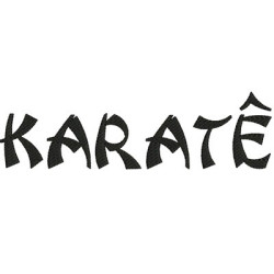 Matriz De Bordado Karatê Matizado