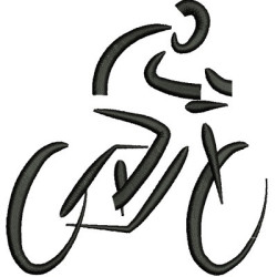 Matriz De Bordado Ciclista 2
